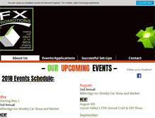 Tablet Screenshot of fxpromotionsinc.com